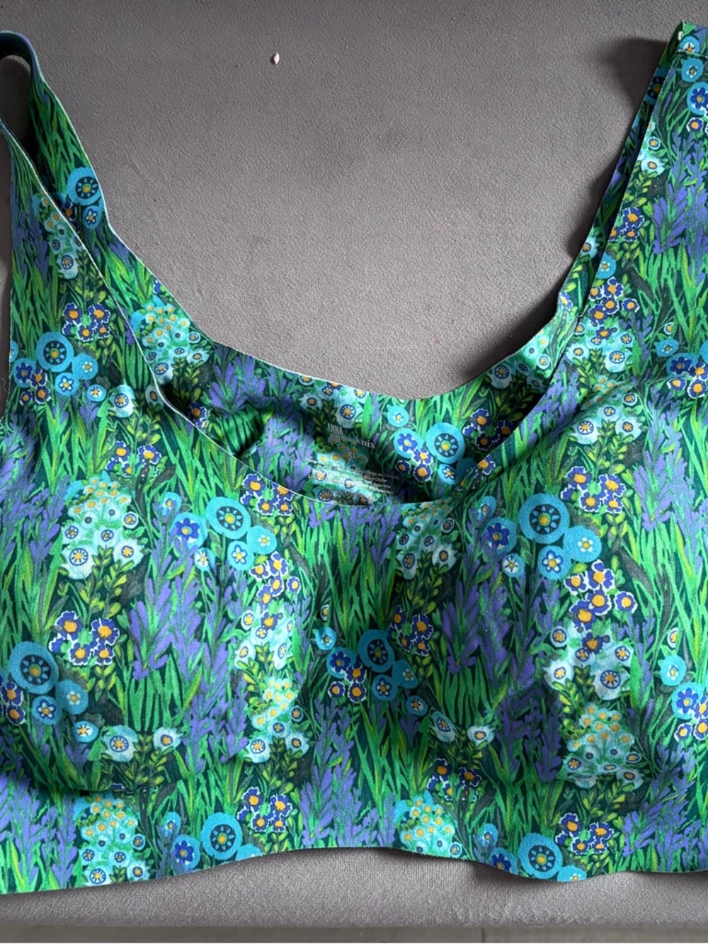 Anna Sui x Knix floral bra